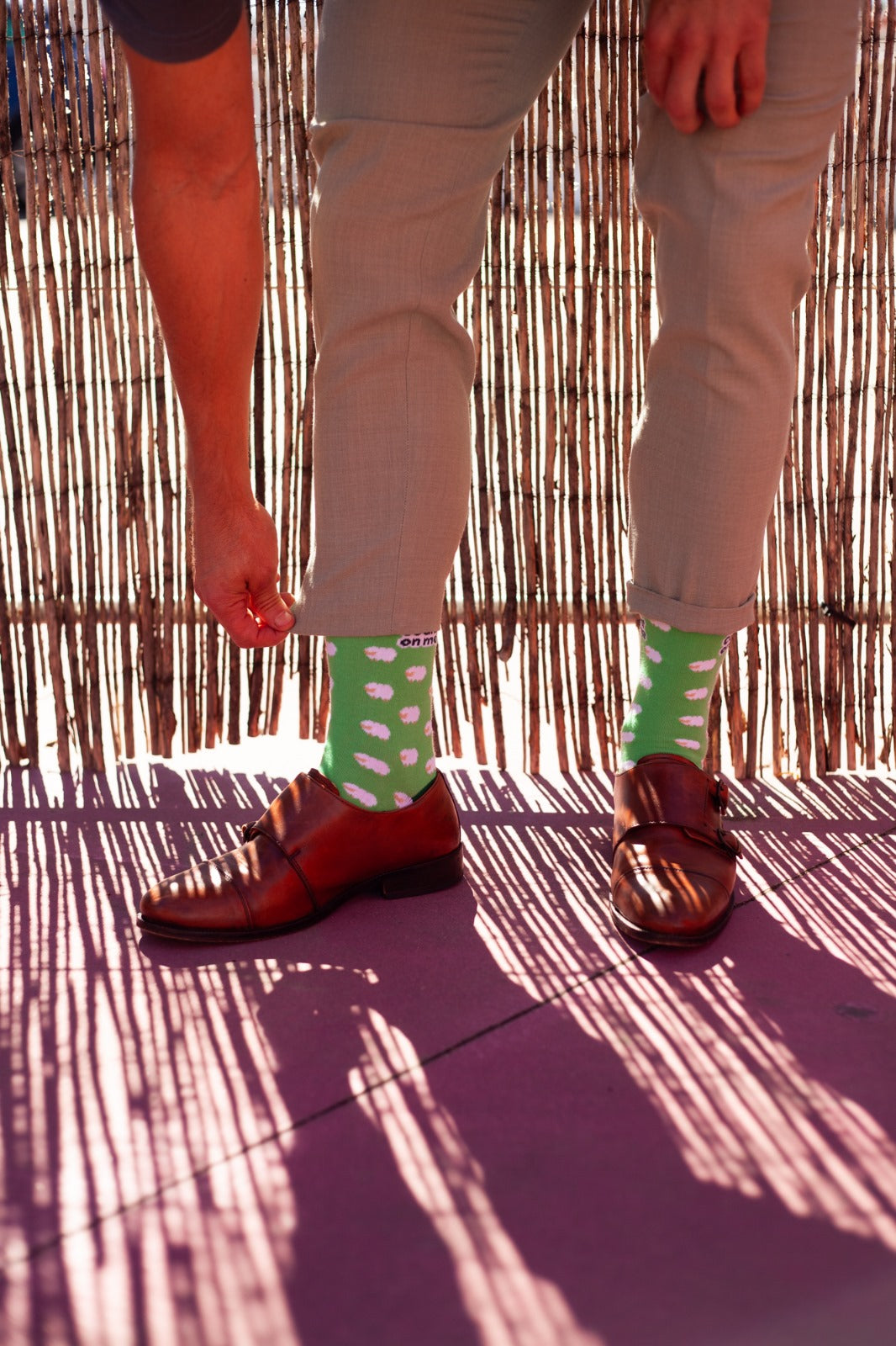 MEIAS SHEEP "COUNT ON ME"