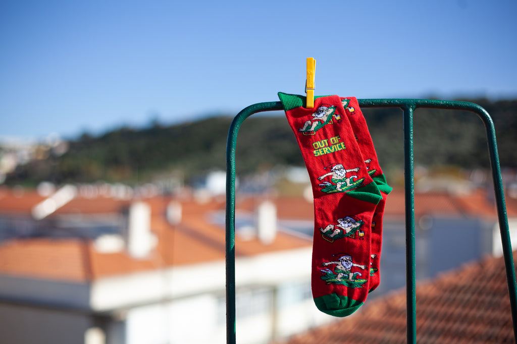 LAZY SANTA SOCKS